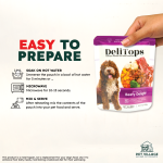 DeliTops - Pet Meal Topper - Beef and Vegetables - Bundle Pack - Image 2
