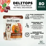 Pet Village - DeliTops - Pet Meal Topper - Pork and Vegetables - Bundle Pack - Image 2